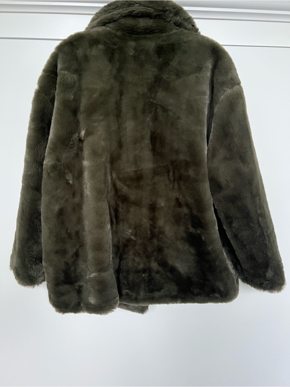Blanknyc olive green Faux Fur Coat - Women Jackets & Coats - Picture 4 of 5